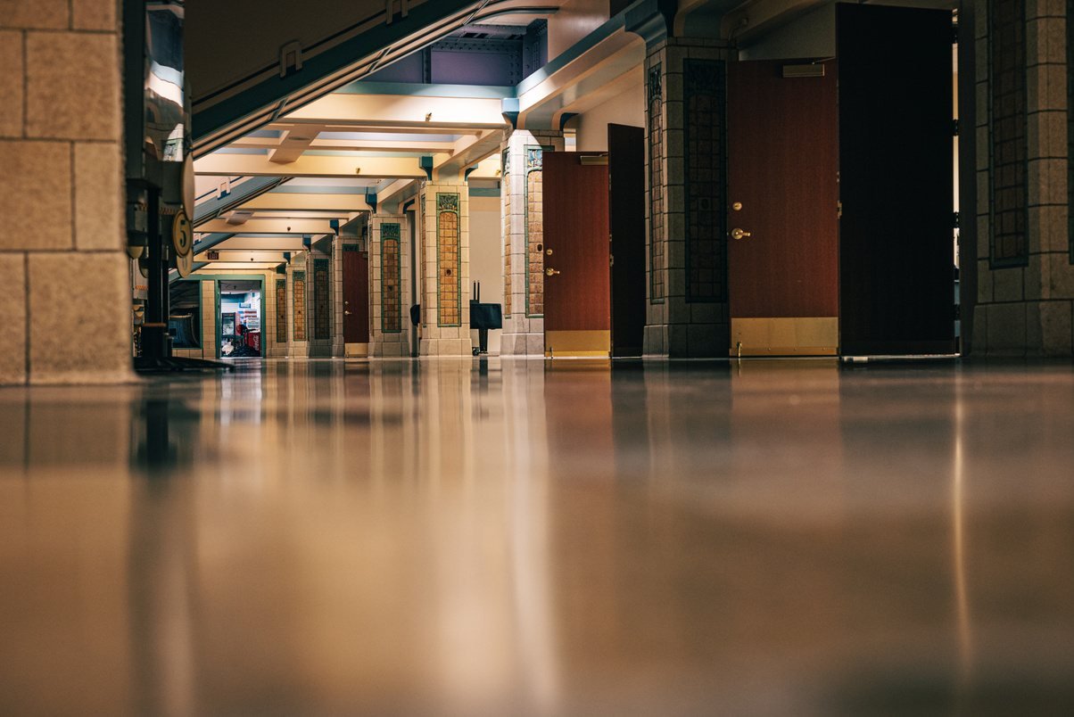 Seamless industrial epoxy flooring